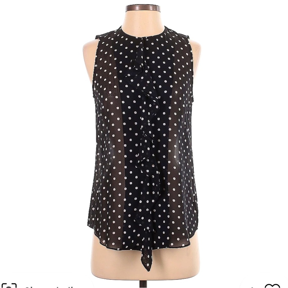 Theory 100% Silk Tank Blouse